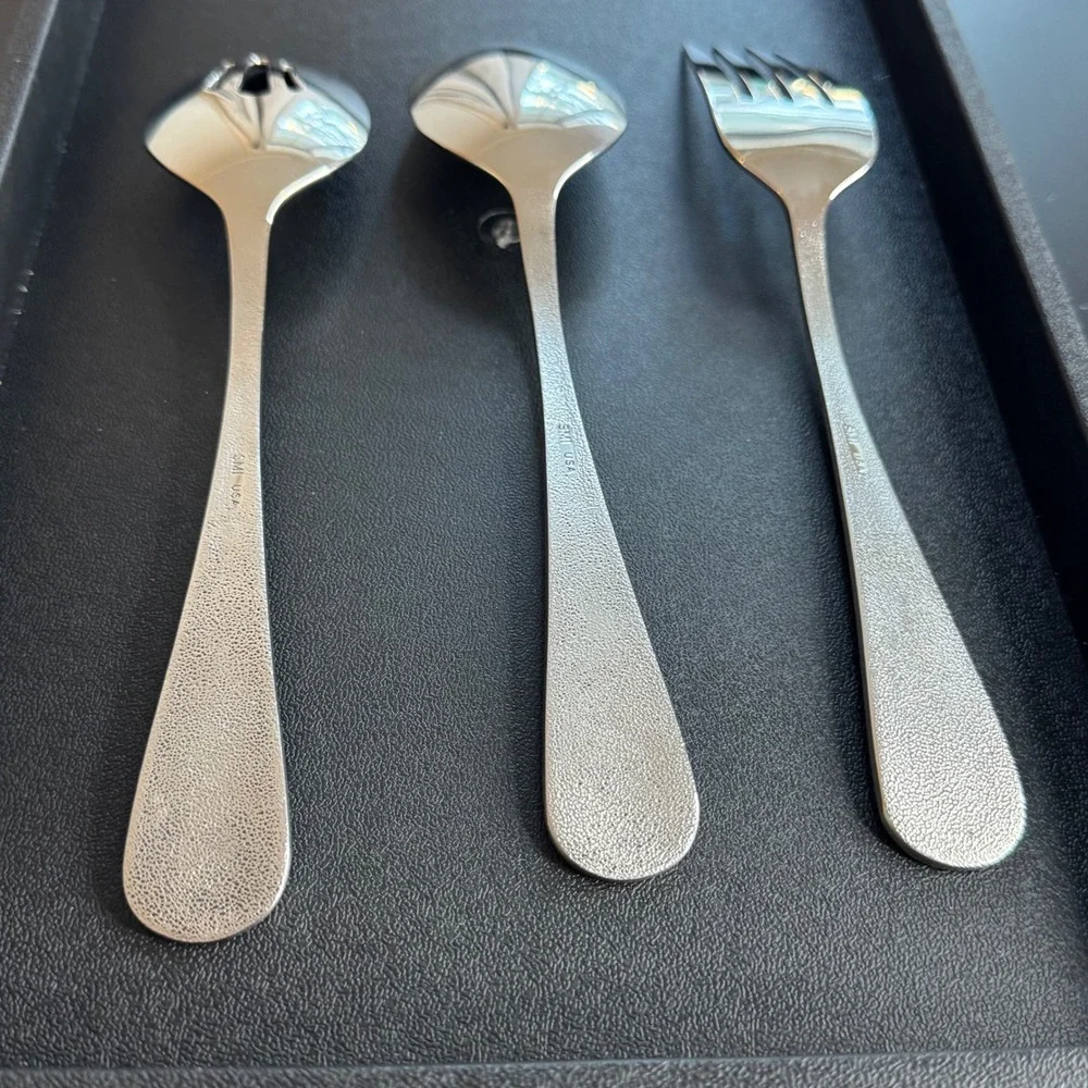 SMI USA Serving Set Trinity Celtic Knot Design Replacement‎ Silverware 3 Piece